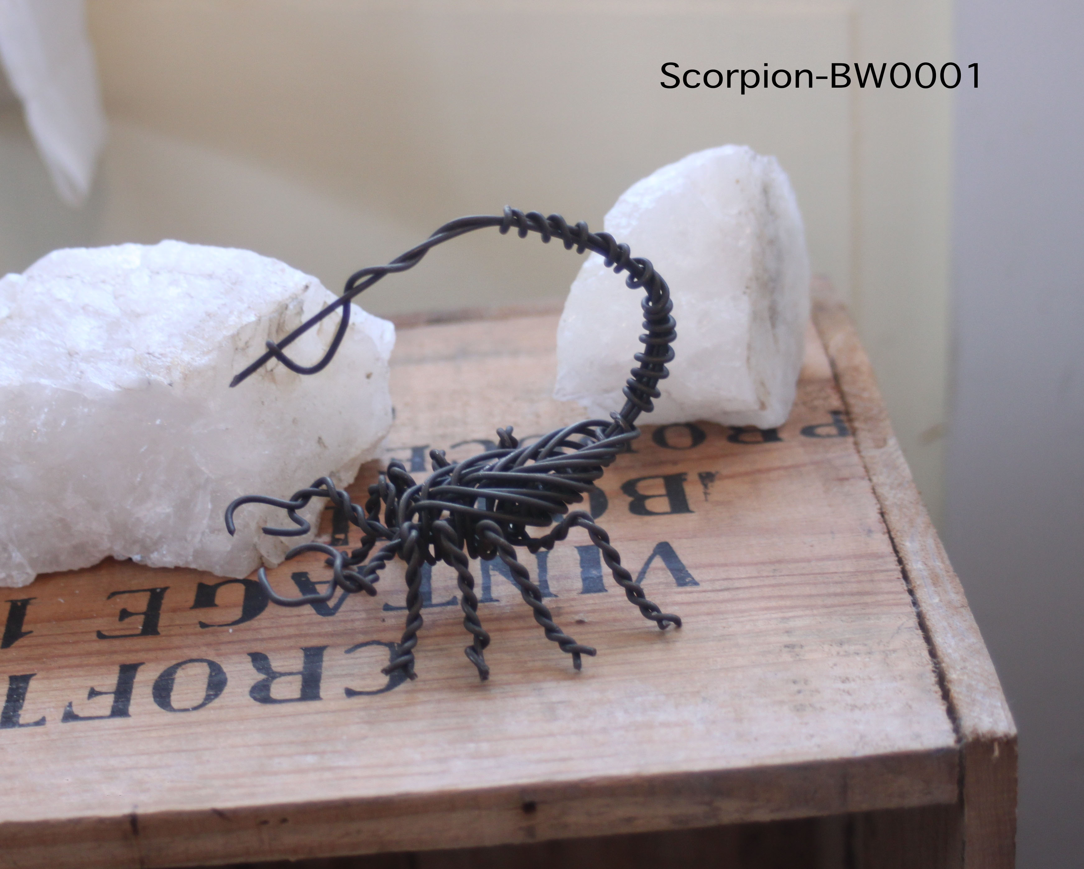 black wire scorpion